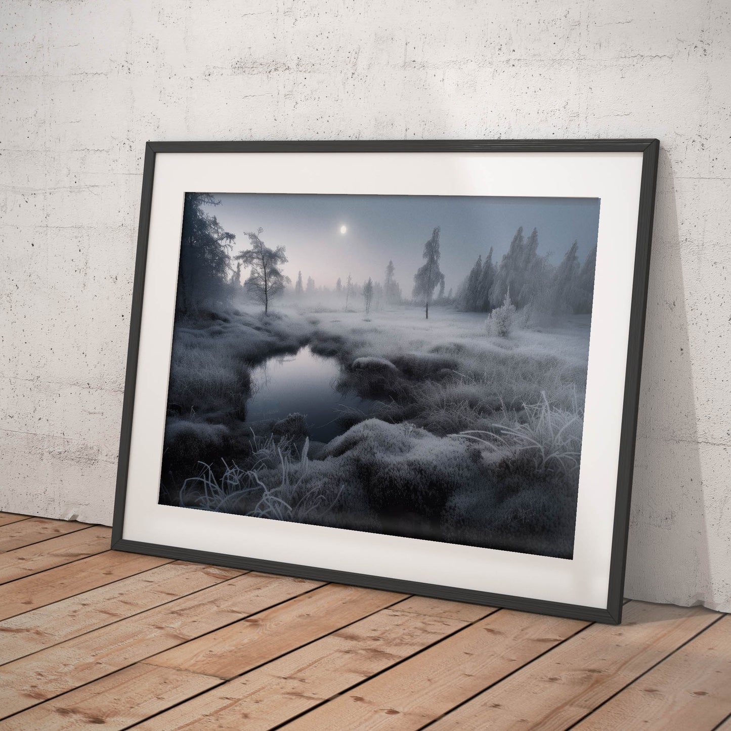 »The Resonance of Stillness« landskapsposter