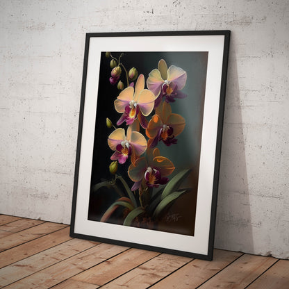 »Romantic Stillness« retro poster