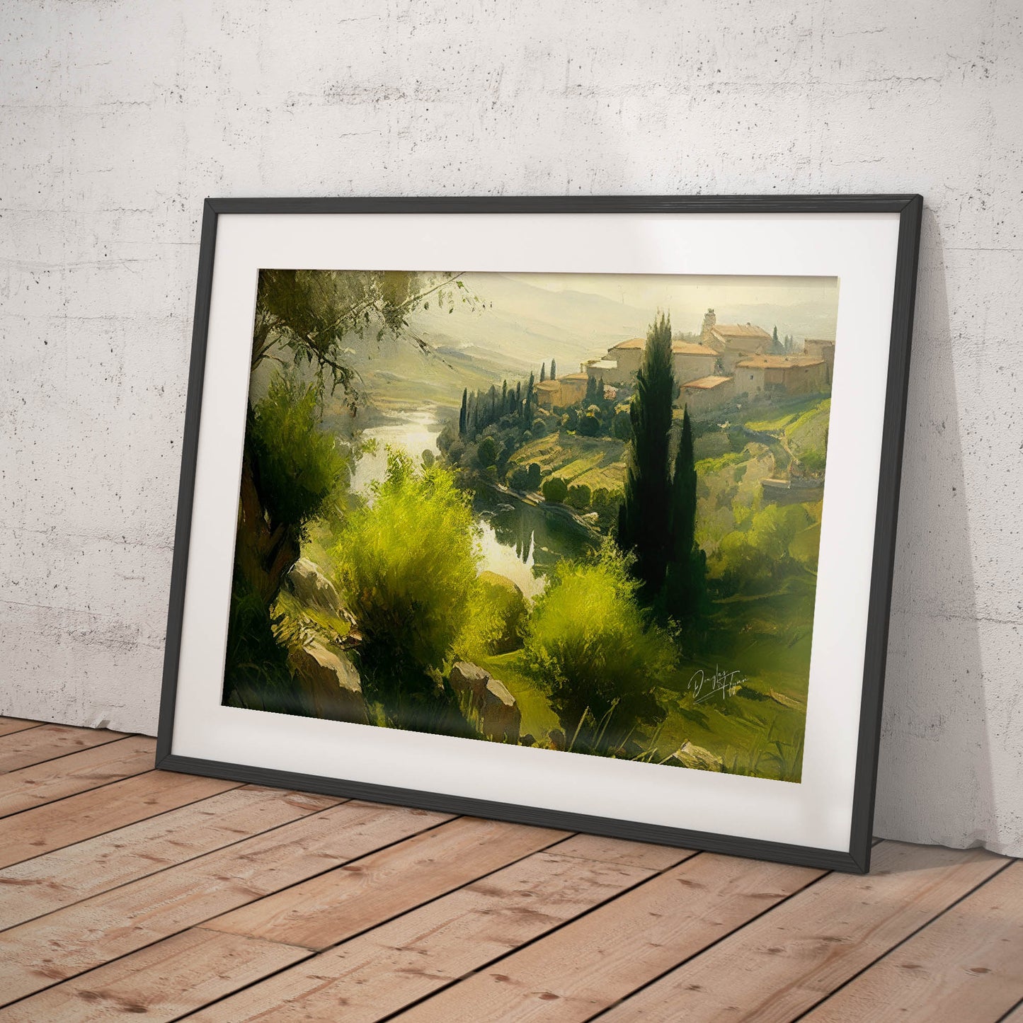 »Tumbled Terrain of Tuscany«