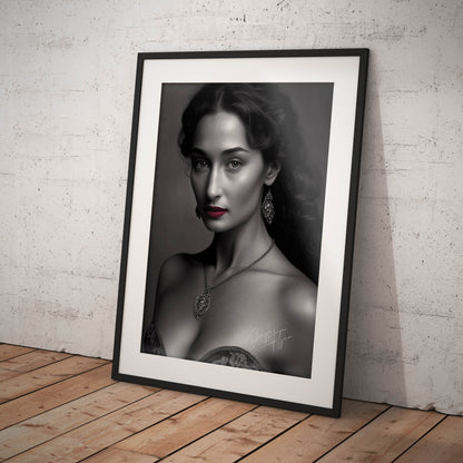 »Sultry Silks« retro poster