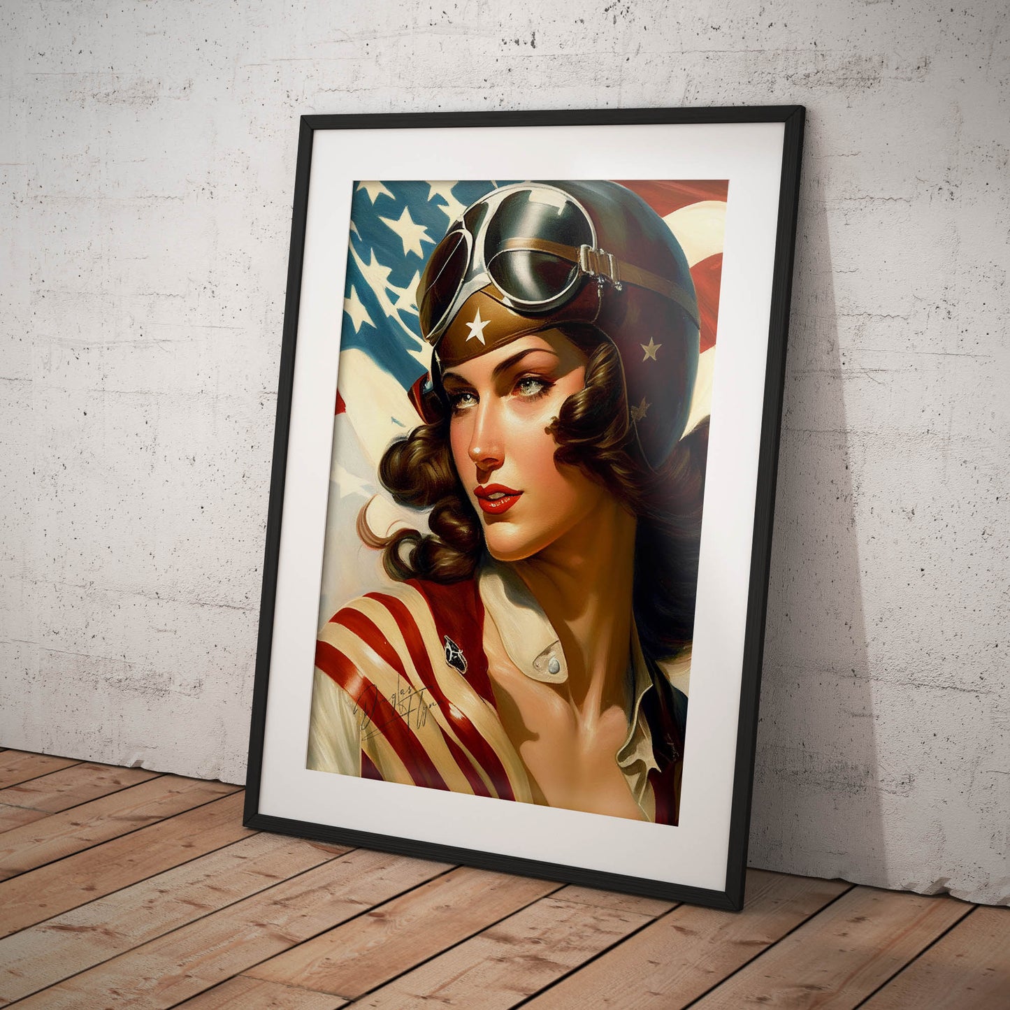»Iron Dream« retro poster