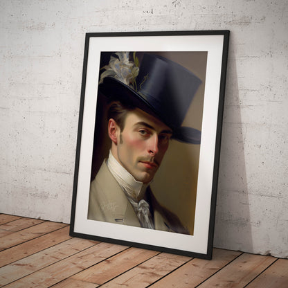 »The Dapper Don«retro poster