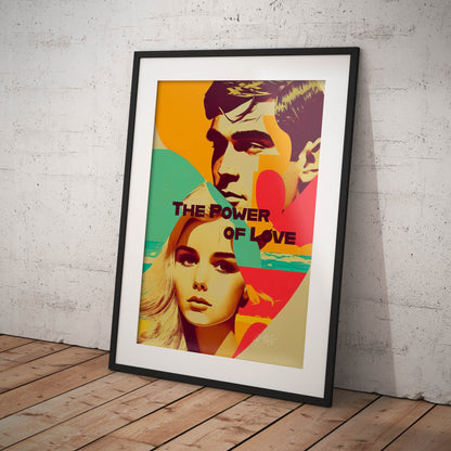 »The Power of Love«retro poster