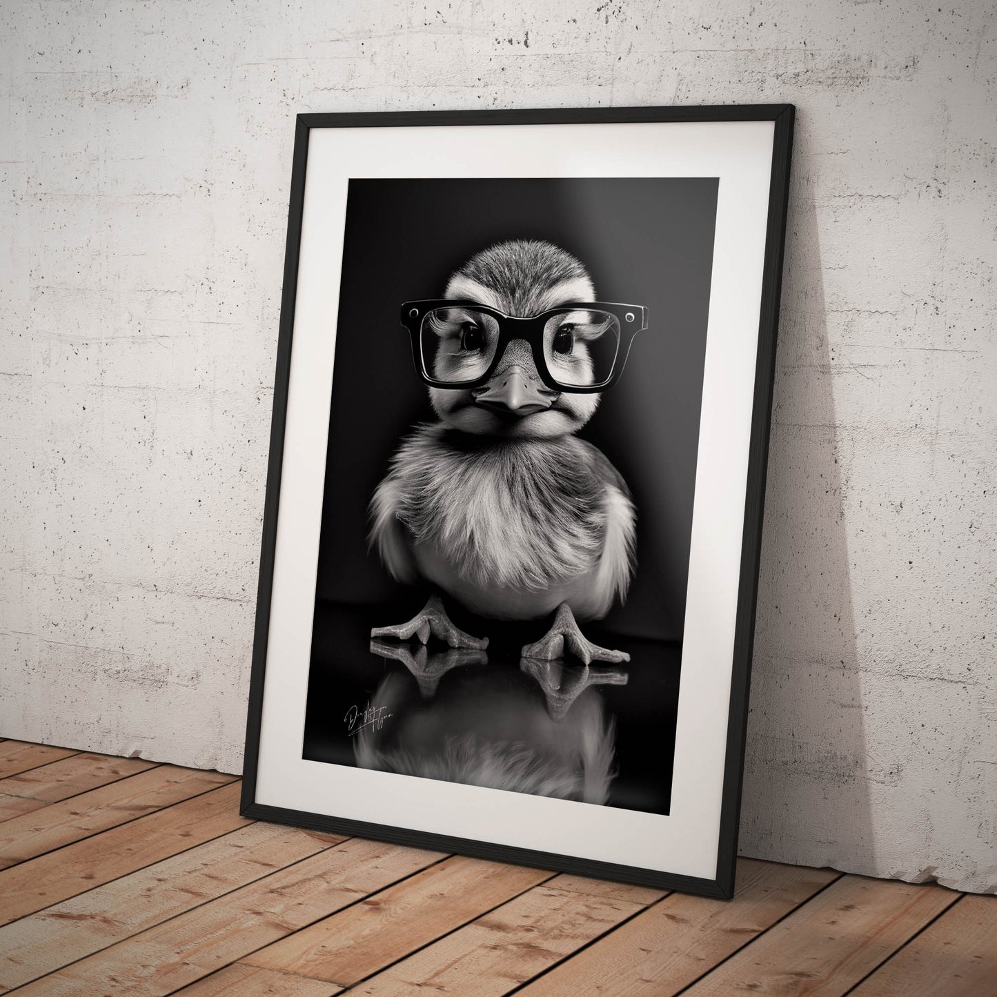»Wise Quacker« retro poster