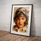 »Keeping My Gear Down For You retro poster
