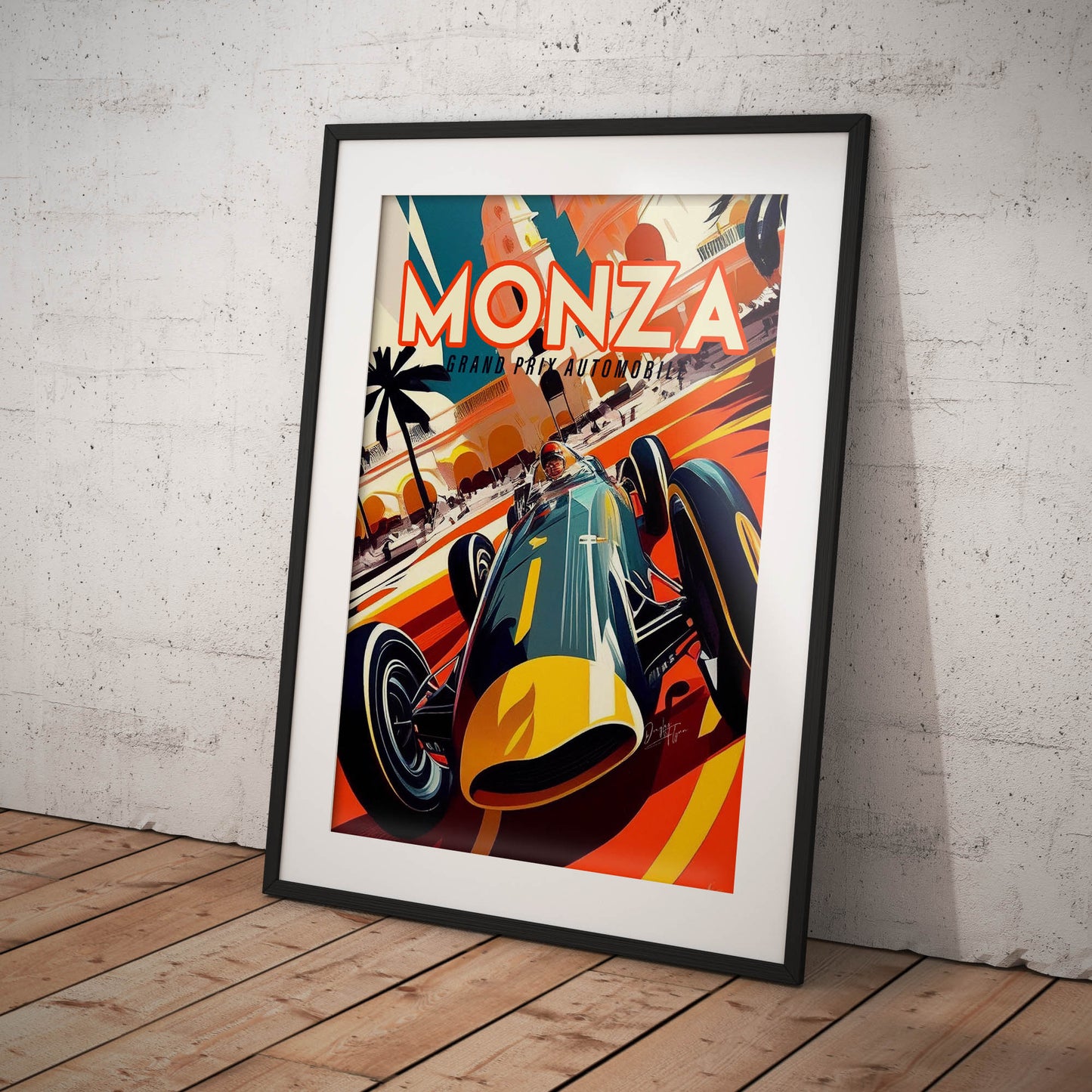 »Speed Secrets of the Past« retro poster