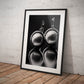 »Texture and Pearls« poster