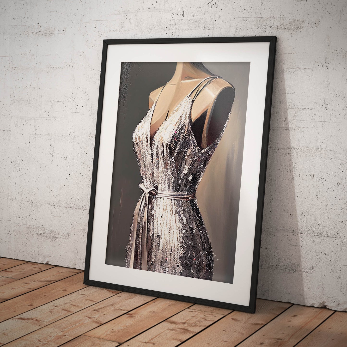 »Shiny Sequin Shift«