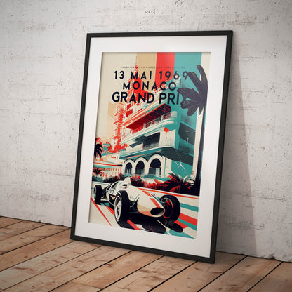 »Tales from the Track« retro poster