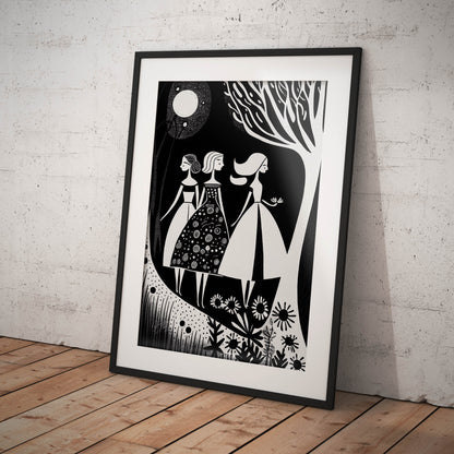 »ThePicNicTour« retro poster