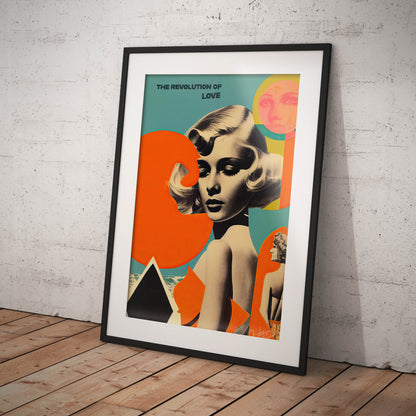 »The Revolution of Love«retro poster
