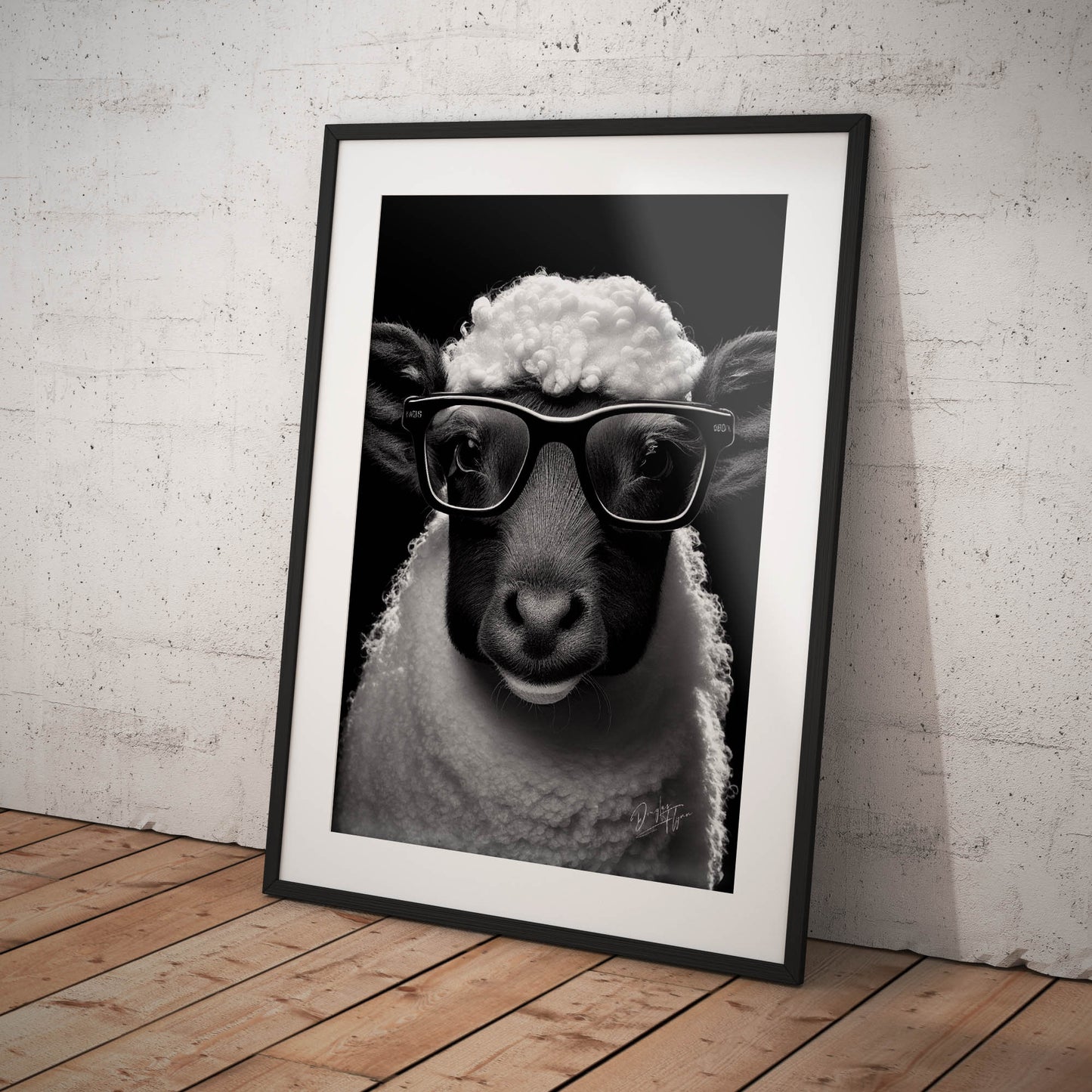 »Wolly Wisdom« retro poster