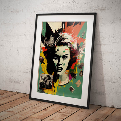 »Stiff Montage« retroposter