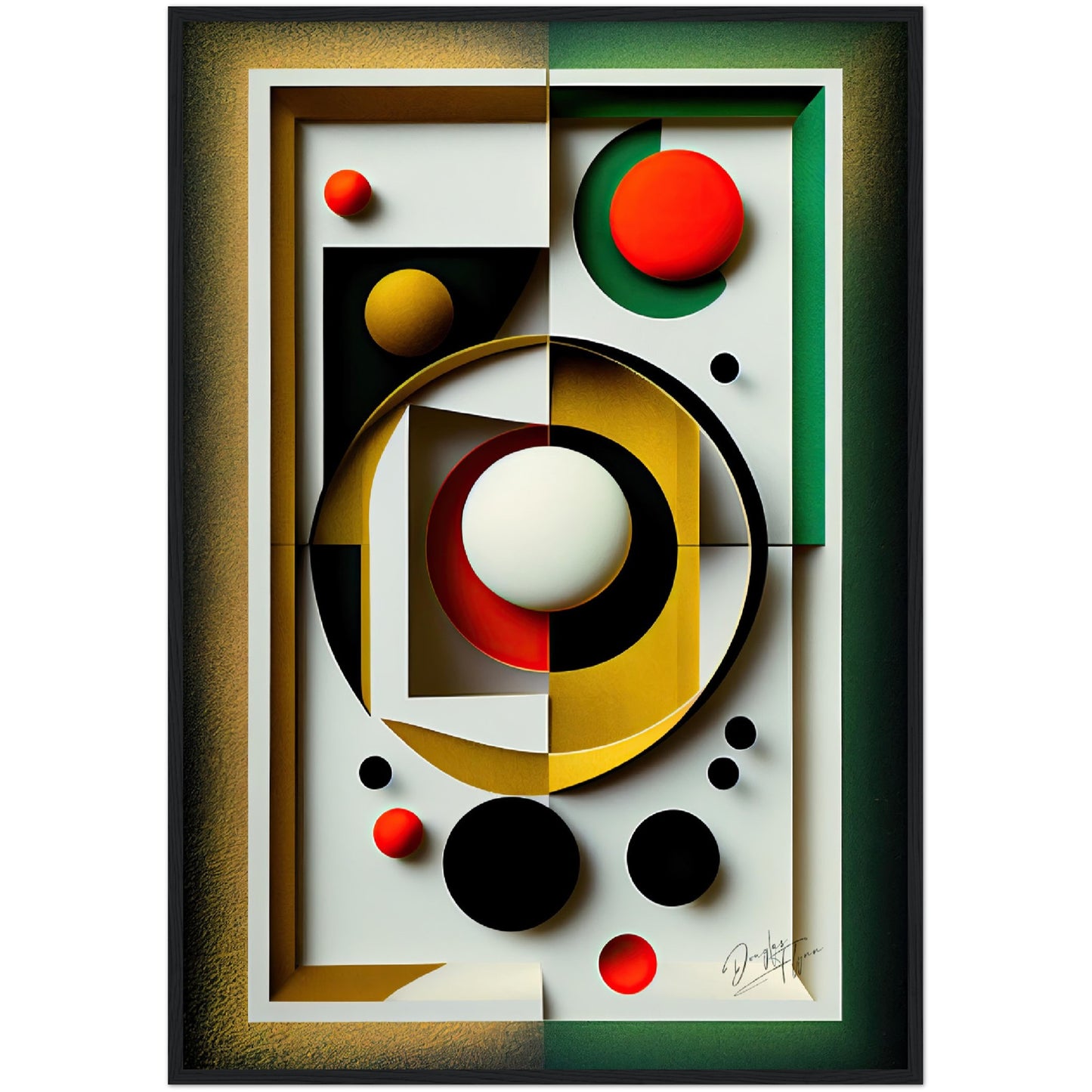 »Radiant Dynamics« retro poster