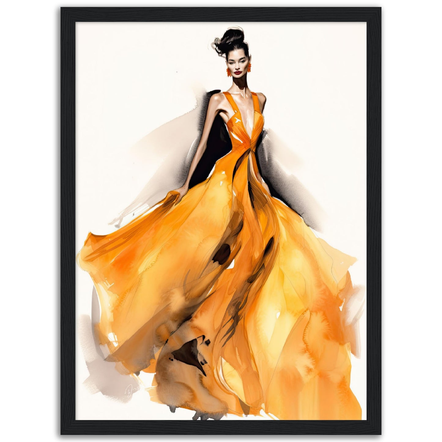 »Gown Flair« poster