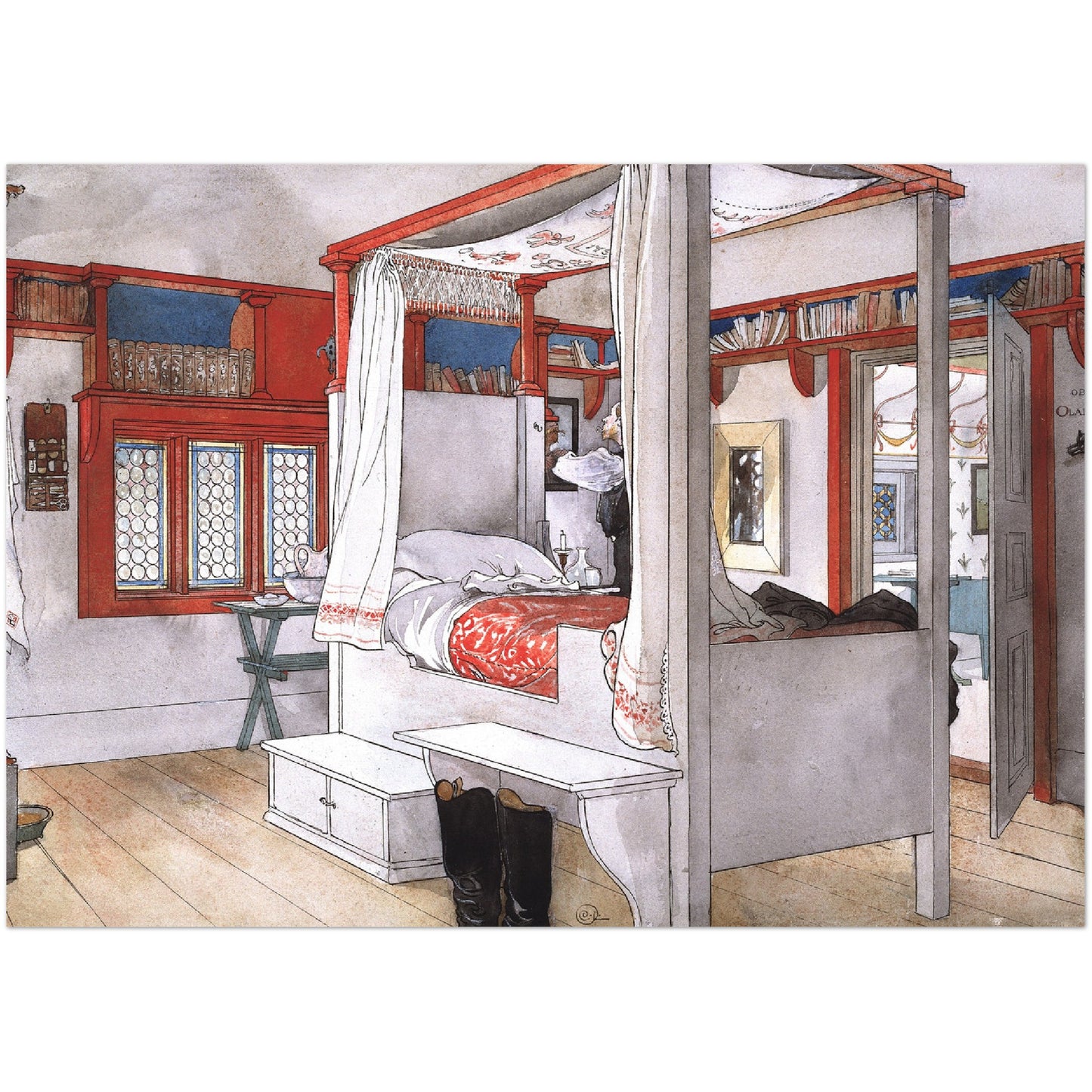 »Pappas rum« av Carl Larsson