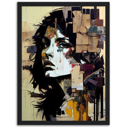 »Multifaceted Portrait« retroposter