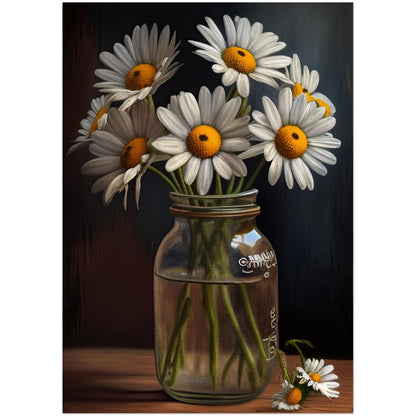 »Romantic Bouquet« retro poster