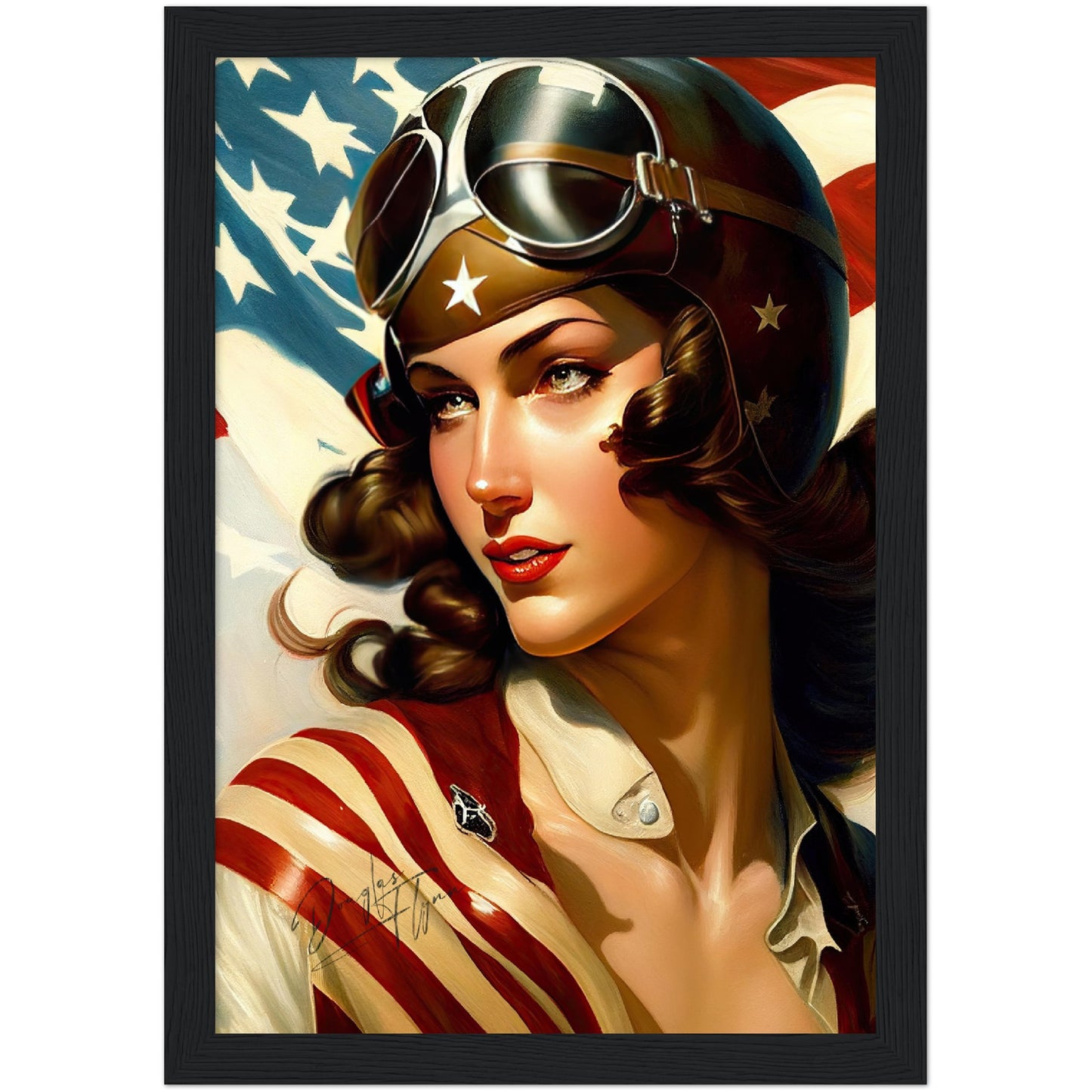 »Iron Dream« retro poster