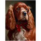 »Cocker Spaniel med rosett«