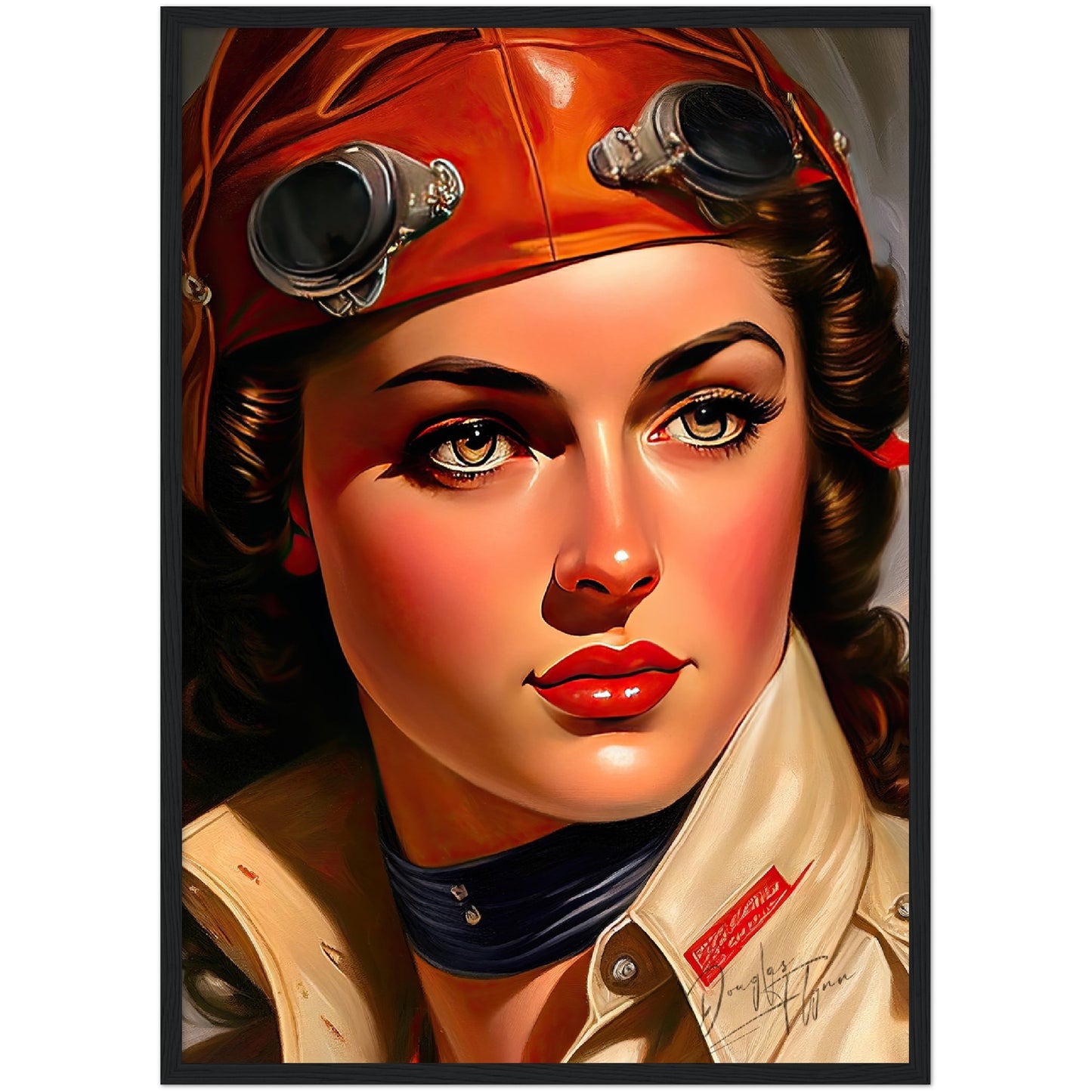 »Lets barrel roll« retro poster
