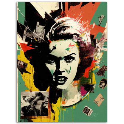 »Stiff Montage« retroposter