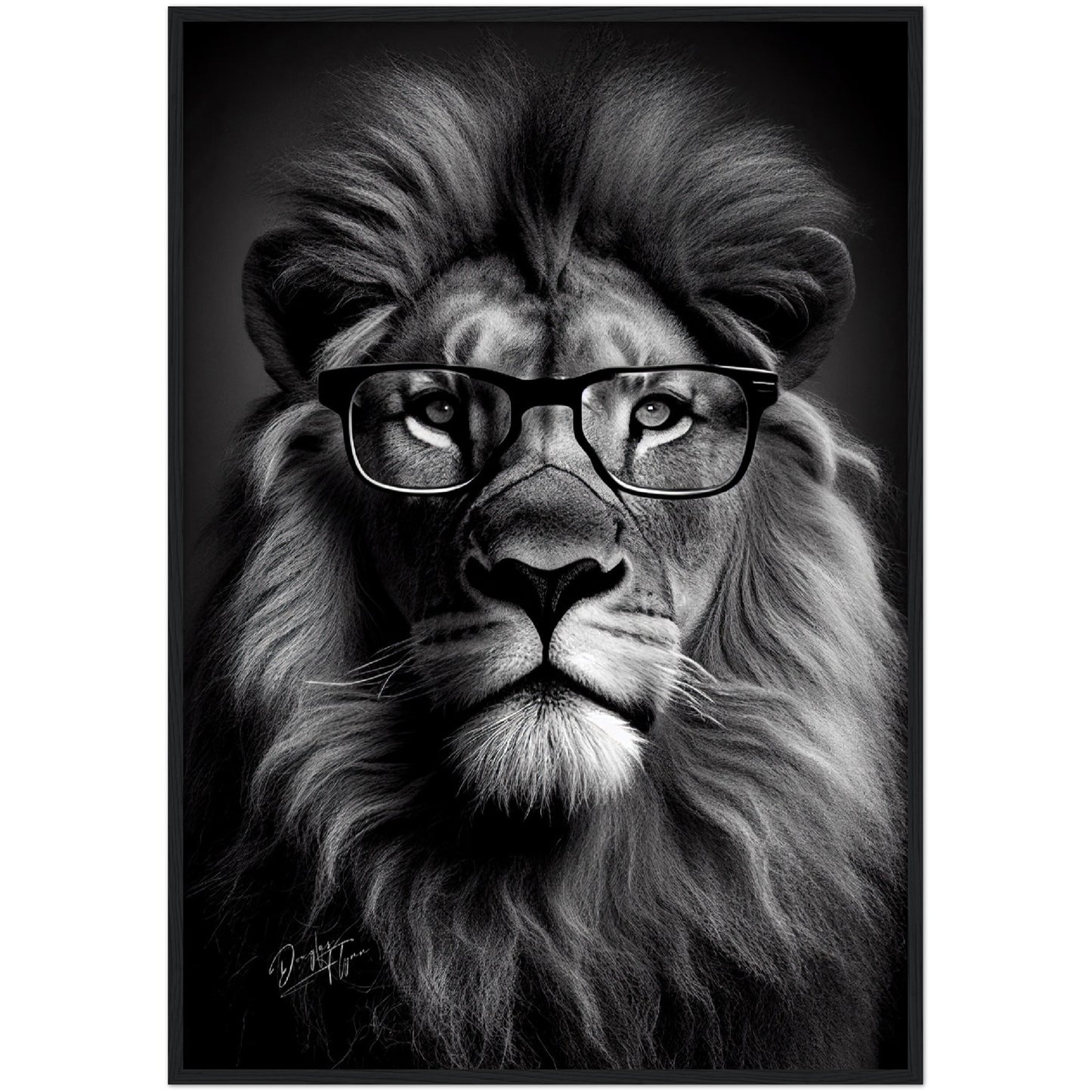 »Roaring Scholar« retro poster