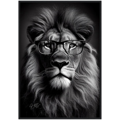»Roaring Scholar« retro poster