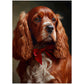 »Cocker Spaniel med rosett«
