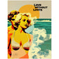 »Love Without Limits«retro poster