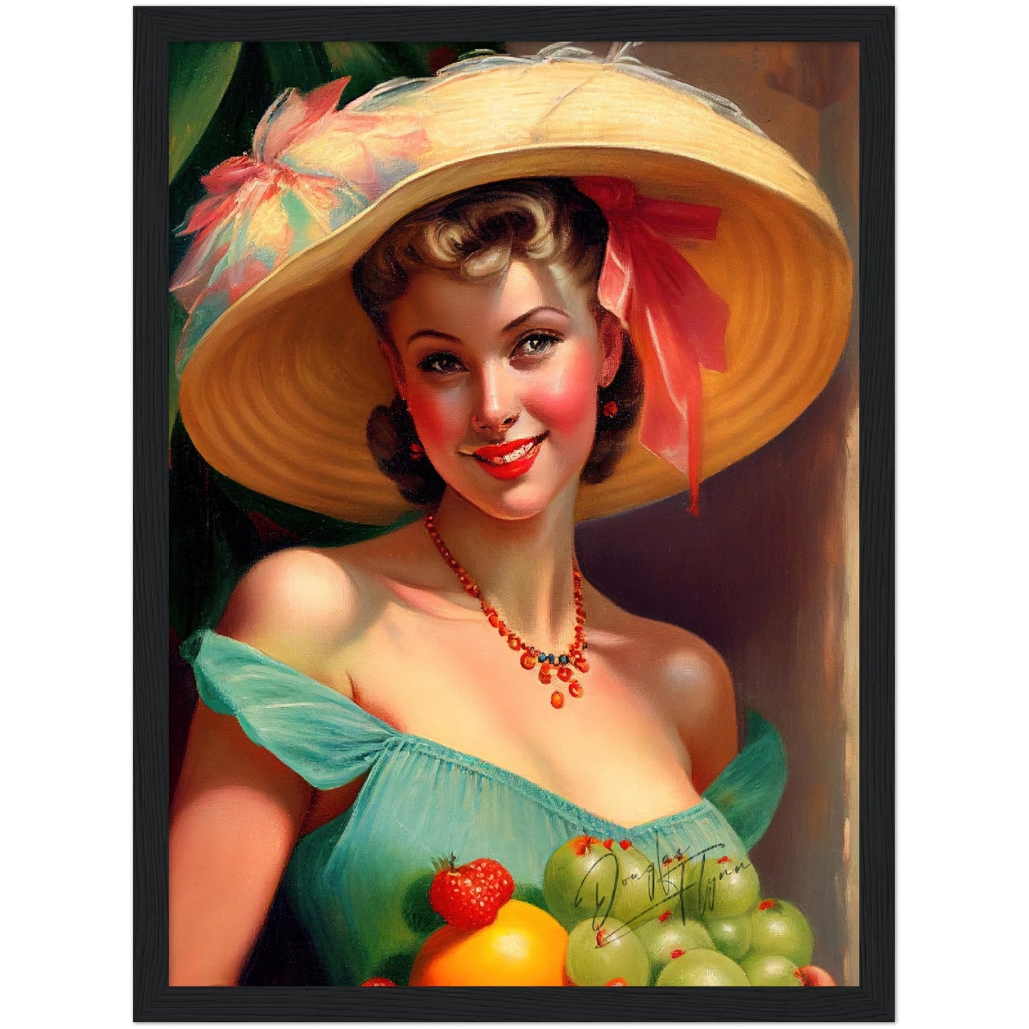 »Sensual Susan« retro poster