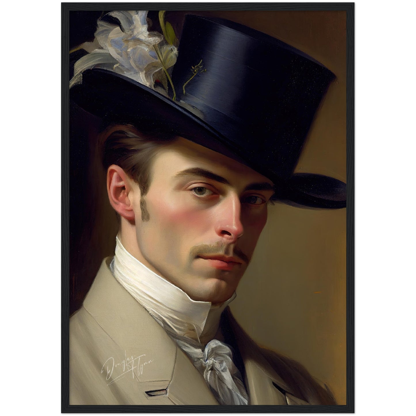 »The Dapper Don«retro poster