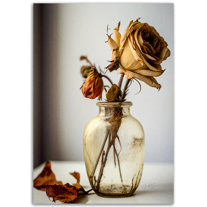 »Rusty Rose« designposter