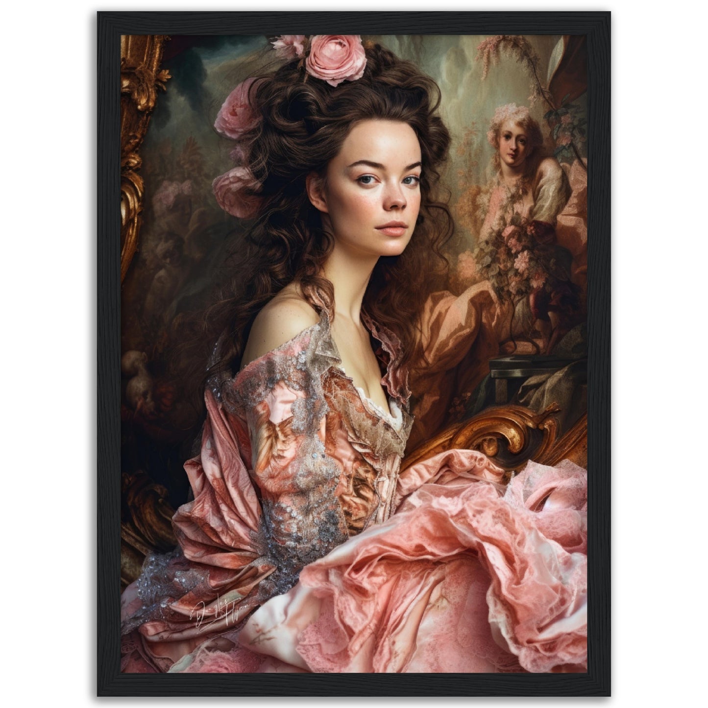 »Mesmerizing Rococo Enchantments« poster