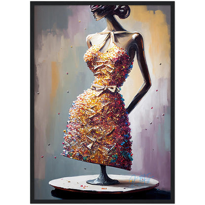 »Prismatic Pleats Dress«