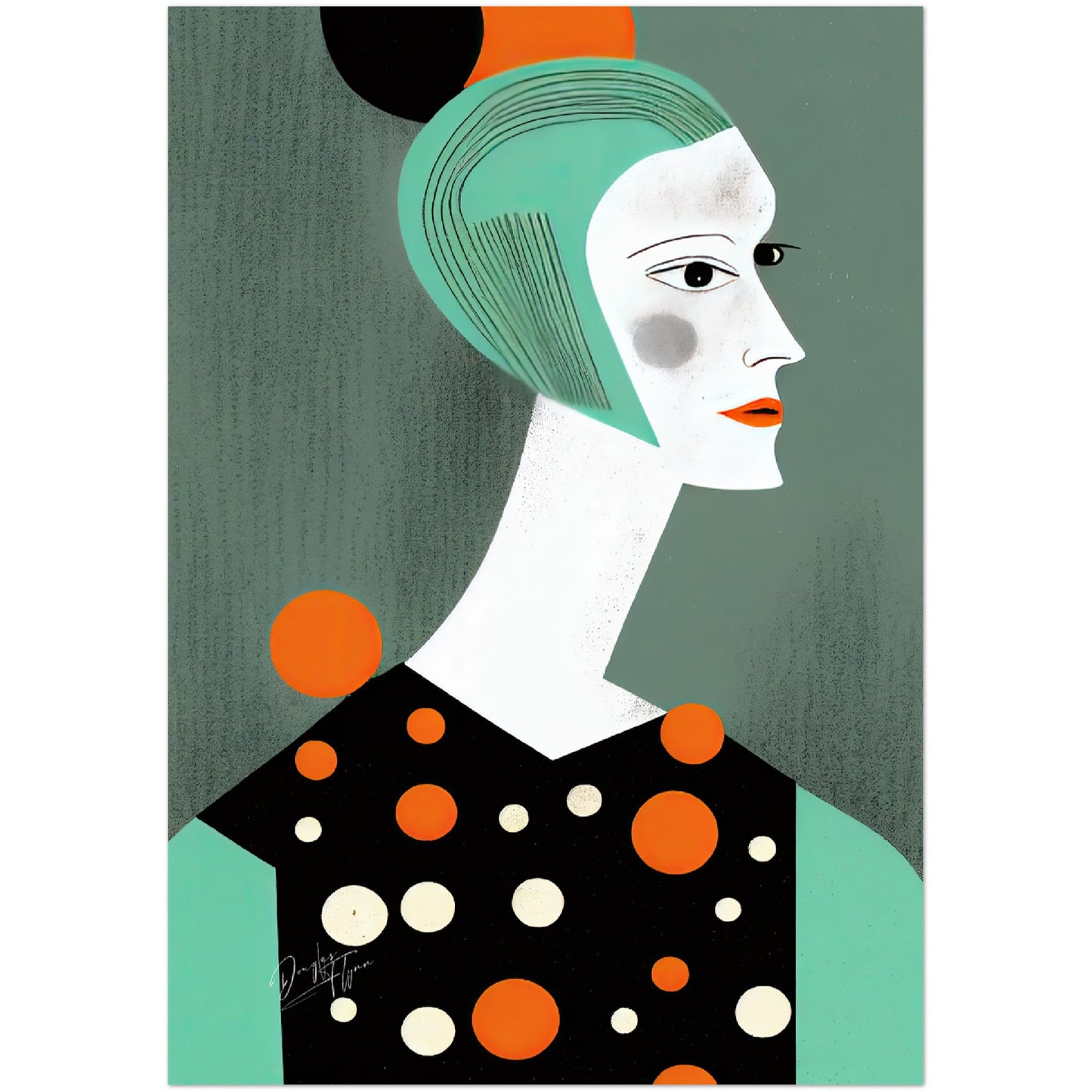 »Sarah's Inner Circle« retro poster