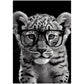 »Brainy Bengal« retro poster