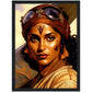 »Scrambling with you« retro poster
