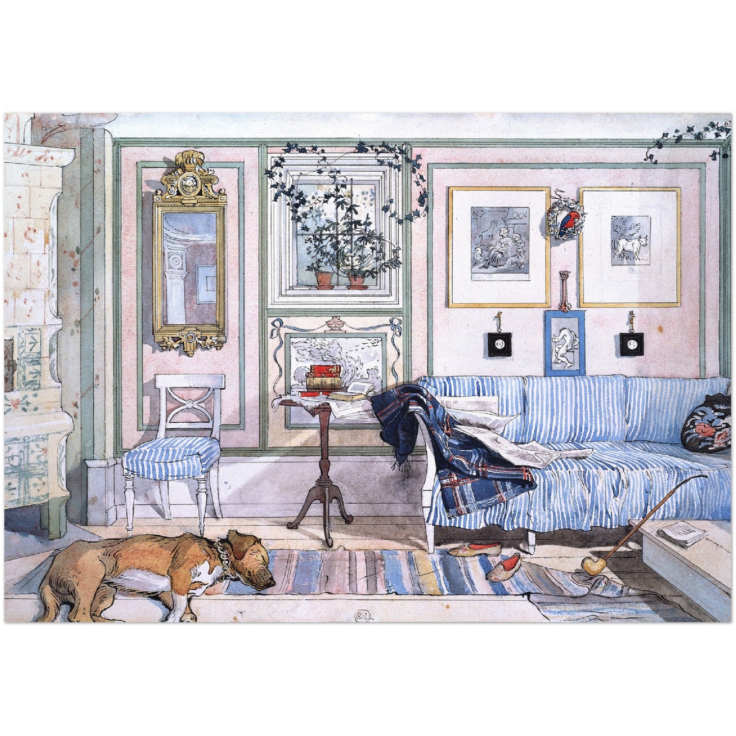 »Lathörnan« av Carl Larsson