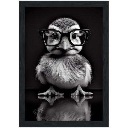 »Wise Quacker« retro poster