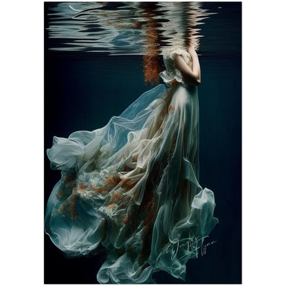 »Ariel's Oceanic Romance« retro poster