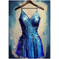 »Oceanic Glimmer Gown«