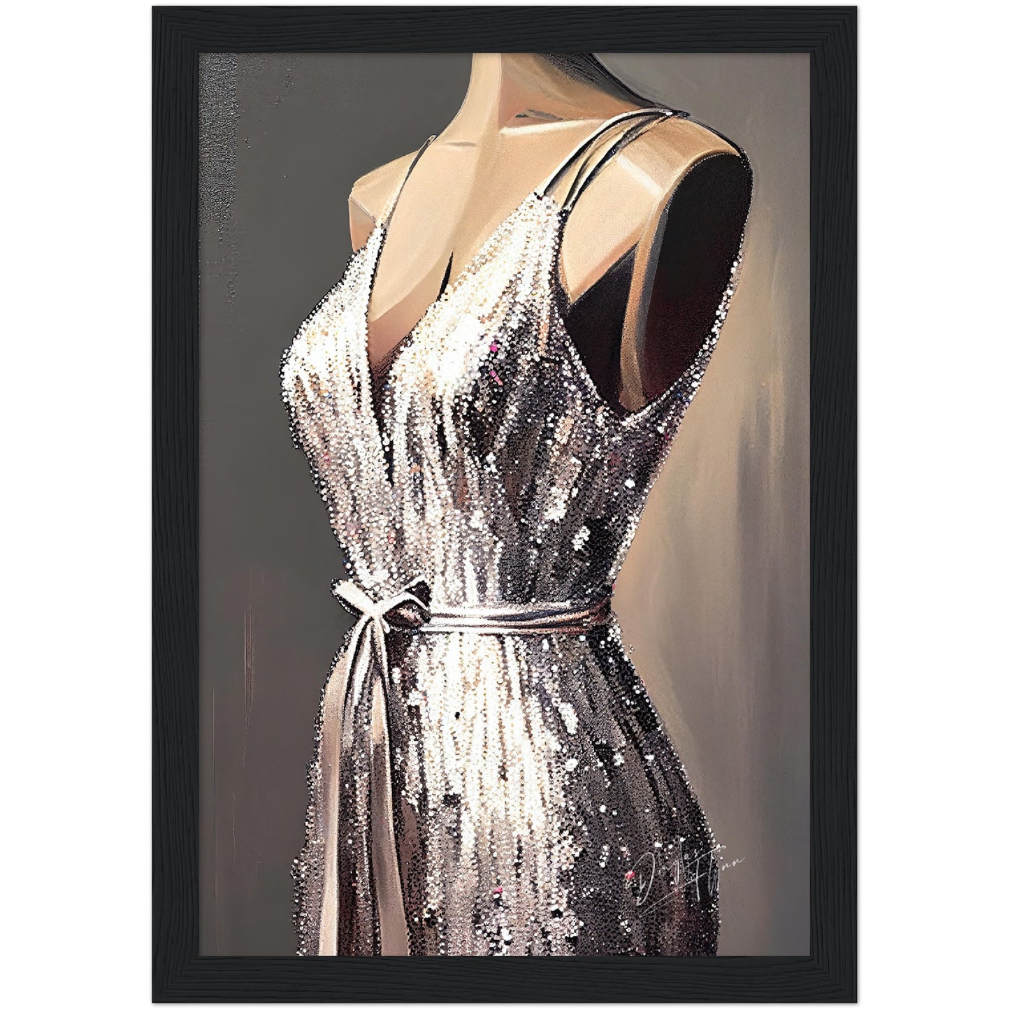 »Shiny Sequin Shift«