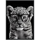»Brainy Bengal« retro poster