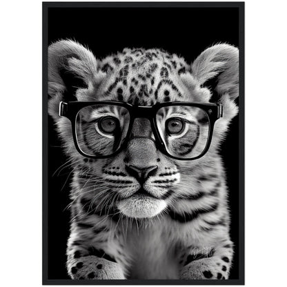 »Brainy Bengal« retro poster