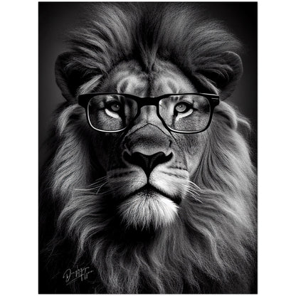 »Roaring Scholar« retro poster