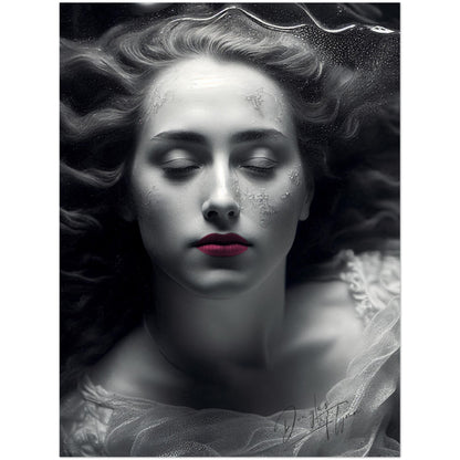 »Mermaid's Allure« retro poster