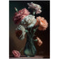 »Passionate Petals« retro poster