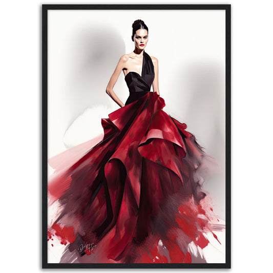 »Gown Addict« poster