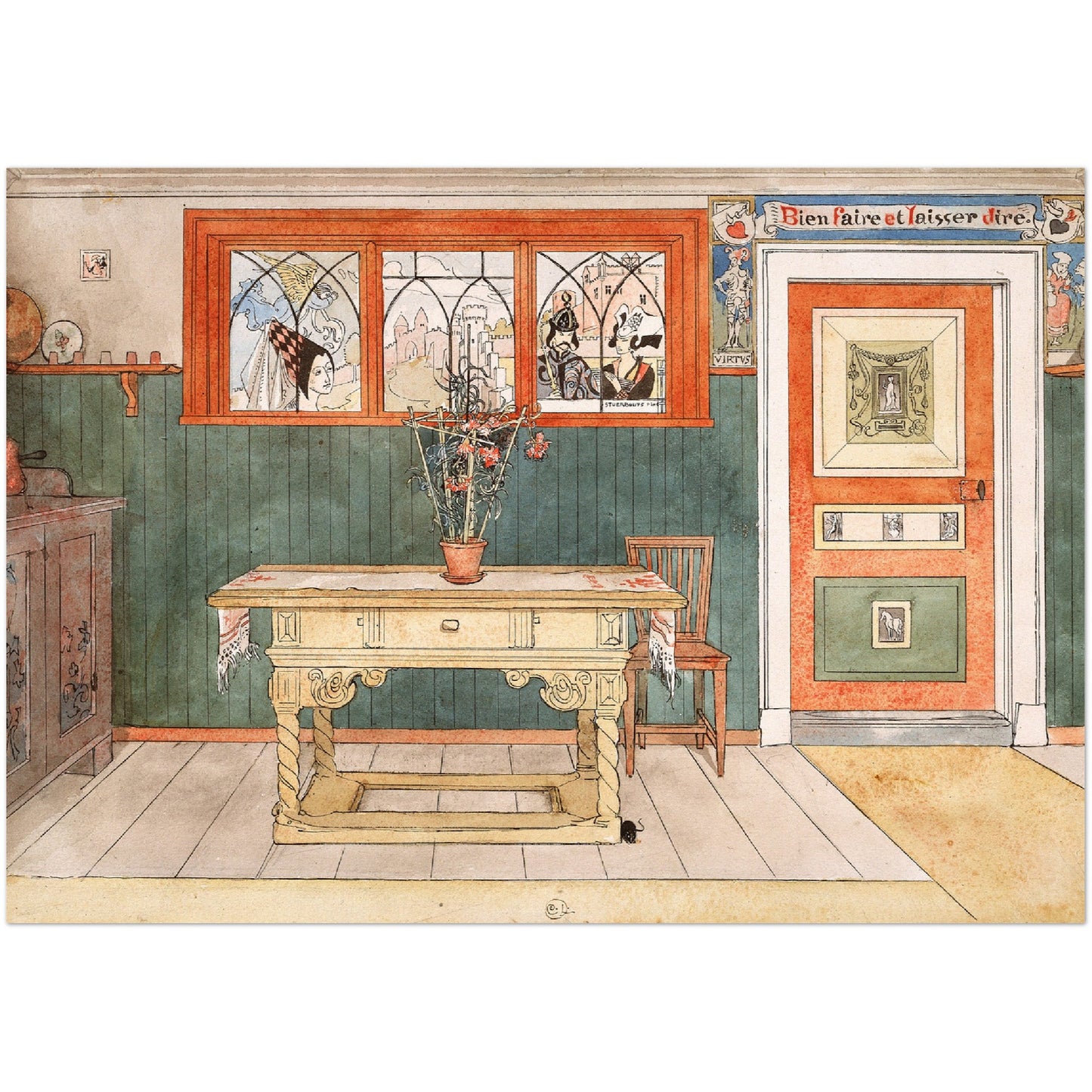 »Matsalen« av Carl Larsson